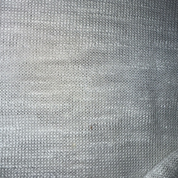 Izod Women's White Crew Neck Sweater Size Medium - Picture 6 of 6